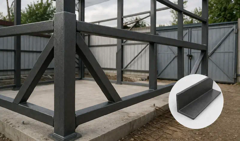 Стальной уголок для каркасов и металлоконструкций